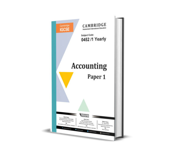 IGCSE-Accounting-Paper-1