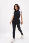 Black and White Velocity female Tracksuit