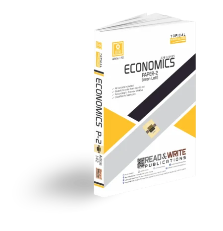 142 Economics O/IGCSE Level Paper 2 Topical Worked Solutions By Imran Latif
