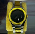 Stainless steel Arabic watch