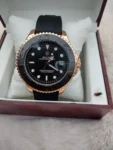 Yacht Master Rolex | Rubber strap heavy Master lock