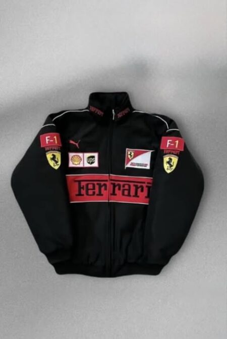 Sumwon Racing Team Windbreaker Lightweight Performance Jacket With Logo Patch Athletic Sport Track Jacket Fall Autumn Streetwear