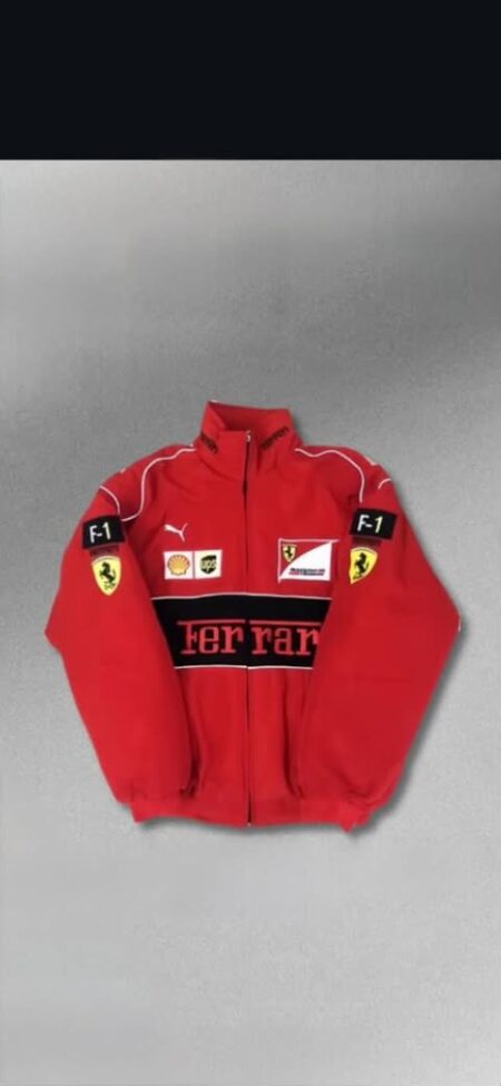 Sumwon Racing Team Windbreaker Lightweight Performance Jacket With Logo Patch Athletic Sport Track Jacket Fall Autumn Streetwear