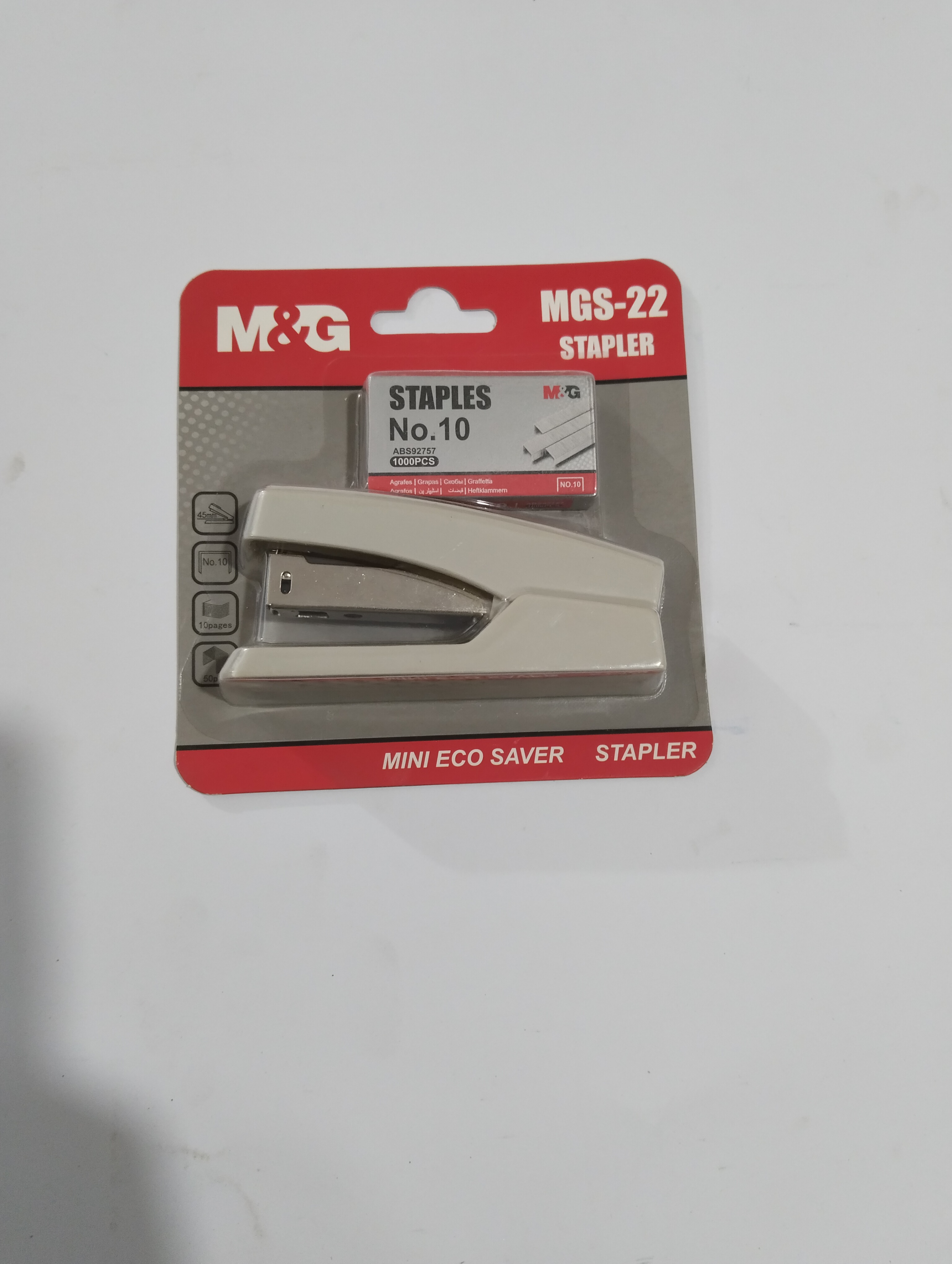 M&G STAPLER WITH PINS