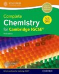 Cambridge IGCSE & O Level Complete Chemistry Student Book 4th Edition Oxford