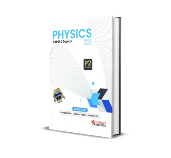 A Level Physics (AS) 9702 Topical P2 2016-2025 Shahzad Zia