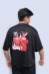 Dark pulse drop t shirt in 100 percent pure cotton